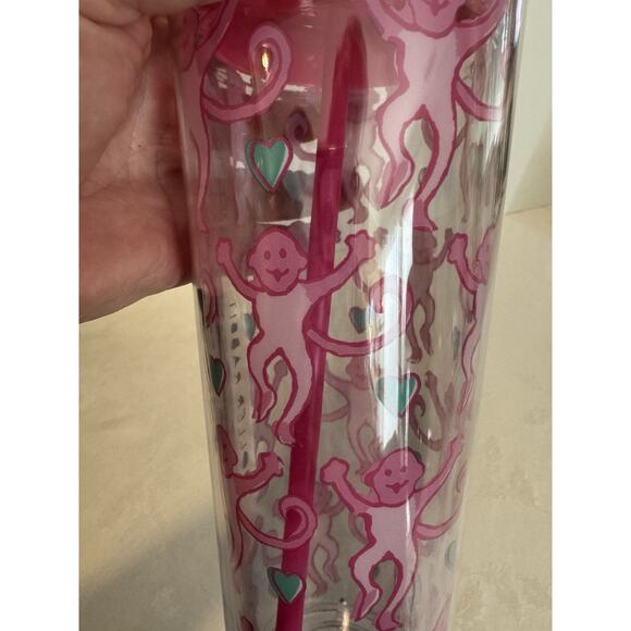 Starbucks x Roller Rabbit Pink Tumbler Limited Edition SOLD OUT - Picture 7 of 11